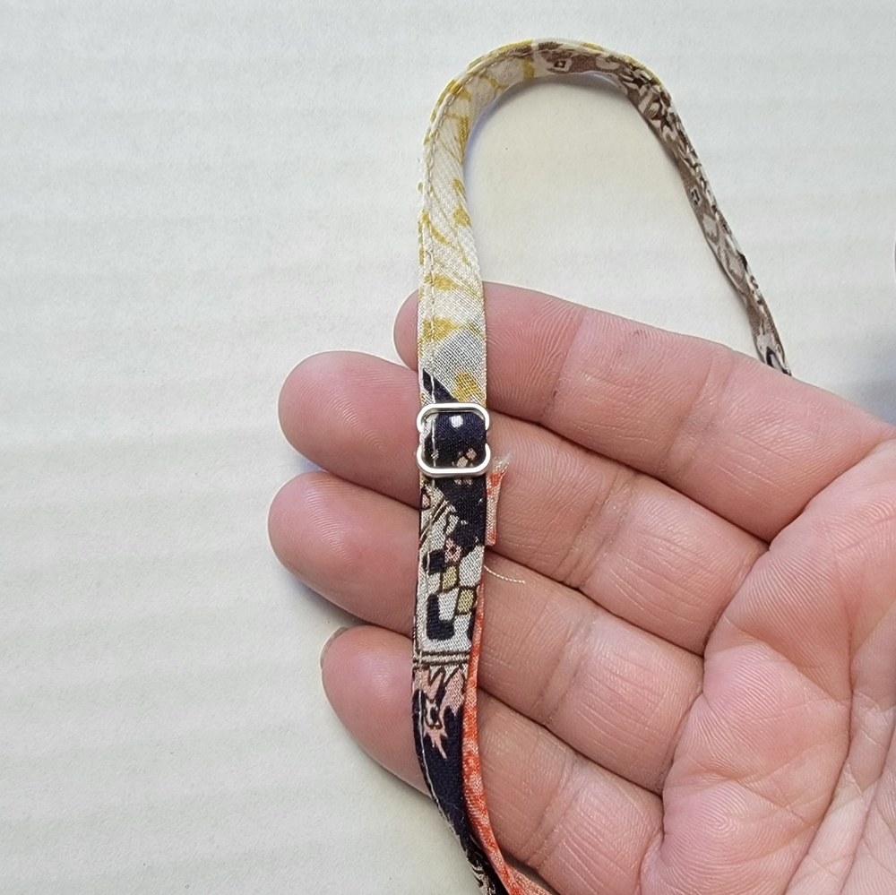 Patchwork Print Cropped Cami Tank - image 4